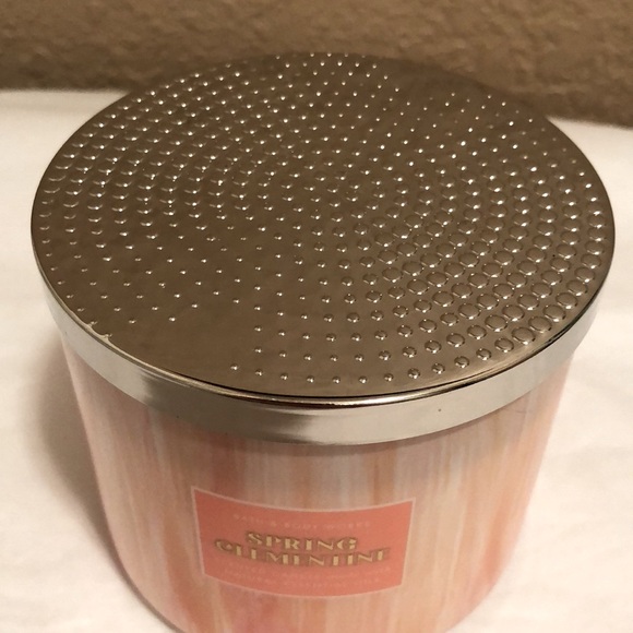 NWT Bath & Body Works Soring Clementine 3 wick candle. - Picture 2 of 8